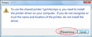 ... - Network Printer Installation for Windows Vista - Hamilton College