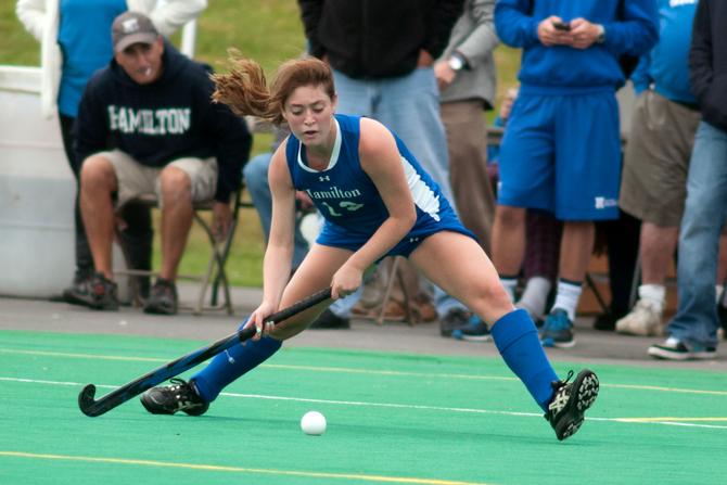 Field hockey rookie on all-NESCAC team - News - Hamilton College