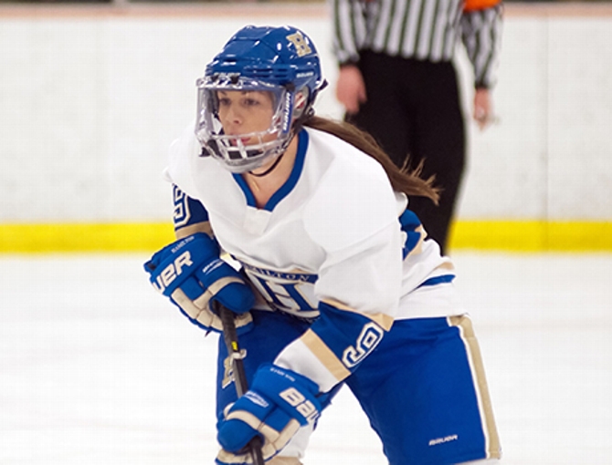 Bowdoin tops Hamilton 3-1 in women's ice hockey - News - Hamilton College