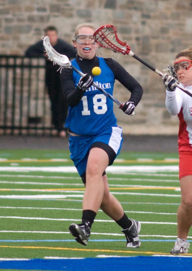 Women's lacrosse players are All-Americans - News - Hamilton College