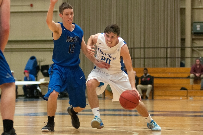 Men's basketball posts win in Hamilton Invitational - News - Hamilton ...