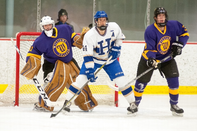 Men's hockey kicks off 2016 with win over Skidmore - News - Hamilton