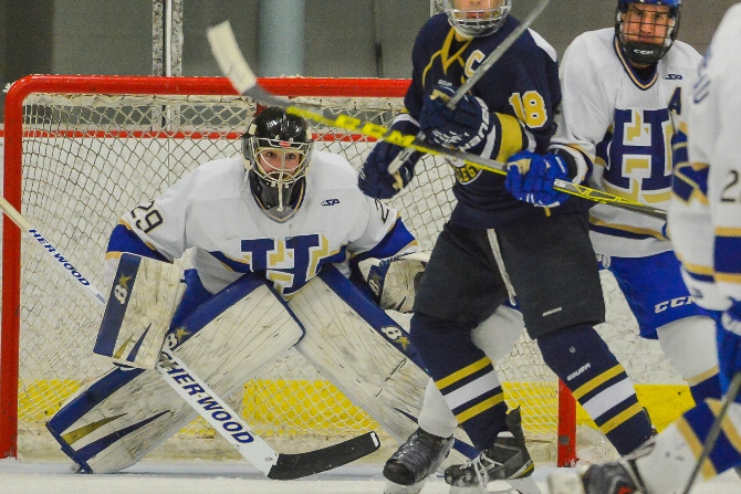 Men's hockey victimized by No. 3 Trinity's rally - News - Hamilton College