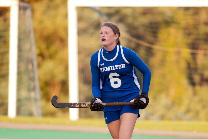 Field hockey blanks Bates in NESCAC opener - News - Hamilton College