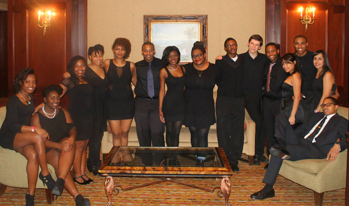 BLSU members at the 19th annual Black Solidarity Conference.